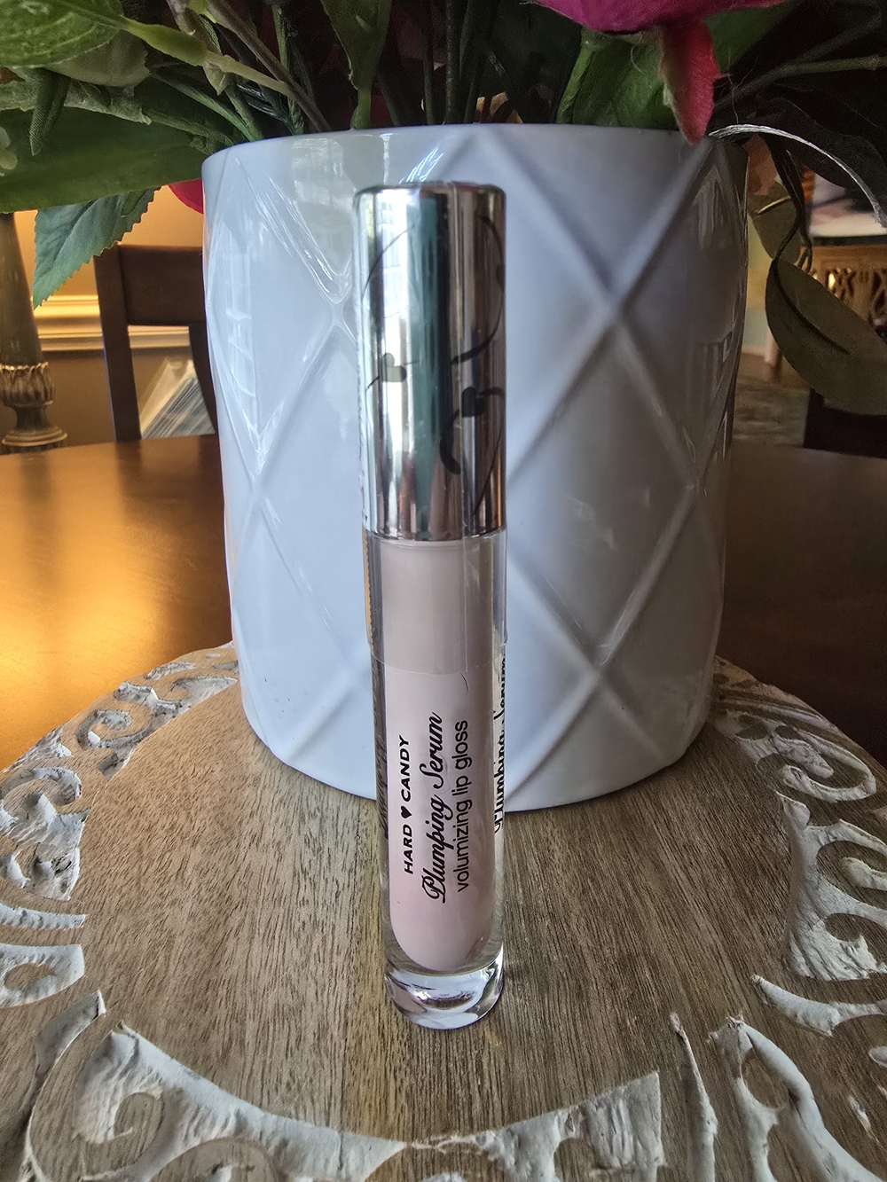 Hard Candy Plumping Serum Volumizing Lip Gloss - 701 Swan Lake